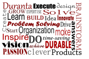 Duranta Products LLC image of word art about problem solving