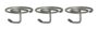Picture of a set of three On the Hook storage hooks by Duranta Products LLC
